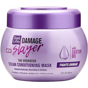 Dark and Lovely Damage Slayer The Hydrator Steam Conditioning Mask 9 oz