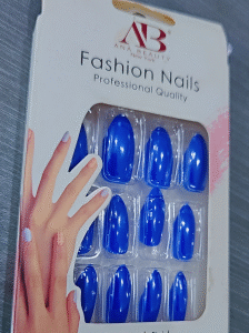 Press- On Nails Blue
