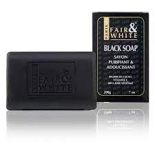 FAIR & WHITE BLACK SOAP 200g /36