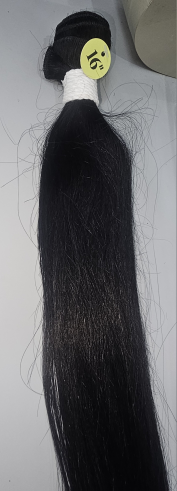 Straight 18" Natural Black