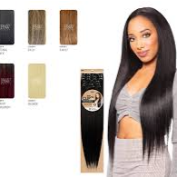 Natural Dream Clip On 7Pcs YAKY STRAIGHT 24"