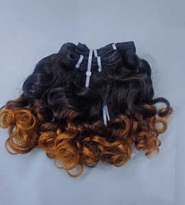 Short Curly Human Hair Color 1/30