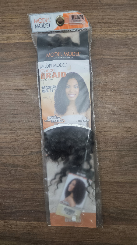 Model Model Glance Braid Brazilian Curl 12"