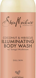 Shea Moisture coconut $ hibiscus illuminating body wash