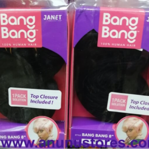 Janet Bang Bang 8 " with Top Closure
