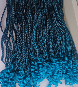 Hand made braids crochet (6 Sets) 22" 34G