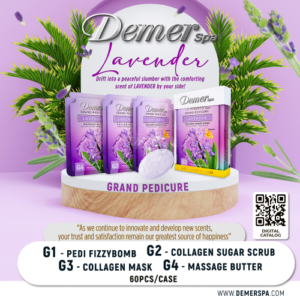 Demer Lavender Collagen Sugar Scrub Exfoliation hydration vitamc