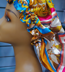 Satin Bonnet Sleep Cap 09