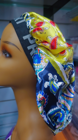Satin Bonnet Sleep Cap 08