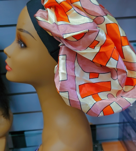 Satin Bonnet Sleep Cap 04