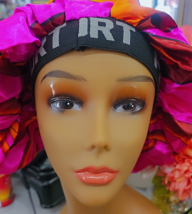 Satin Bonnet Sleep Cap 024