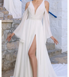 Sophia Tolli Y3181 size 8 Ivory