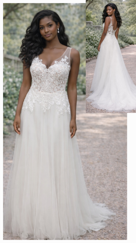 Sweetheart 11085 Ivory Nude size 14