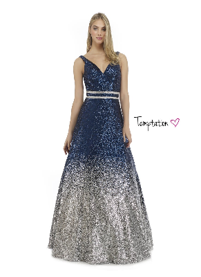 Temptation 8043 size 6 nevy/sil
