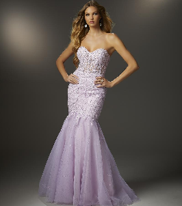 Morilee Madeline 48052 lt purple size 18