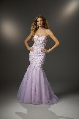Morilee Madeline TC 48052 size 18 Lt. Purple