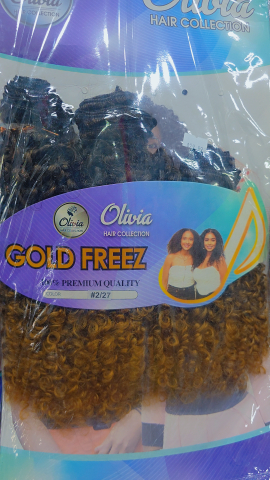 Olive Hair Collection Gold freez 2/27