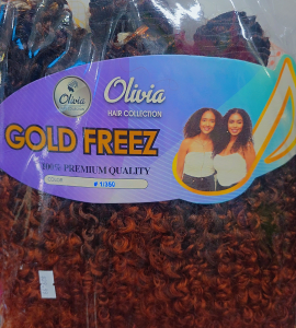 Olivia Hair Collection- Gold freez 1/350
