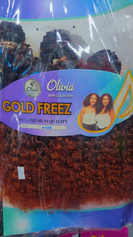 Olivia Hair Collection- Gold freez 1/350